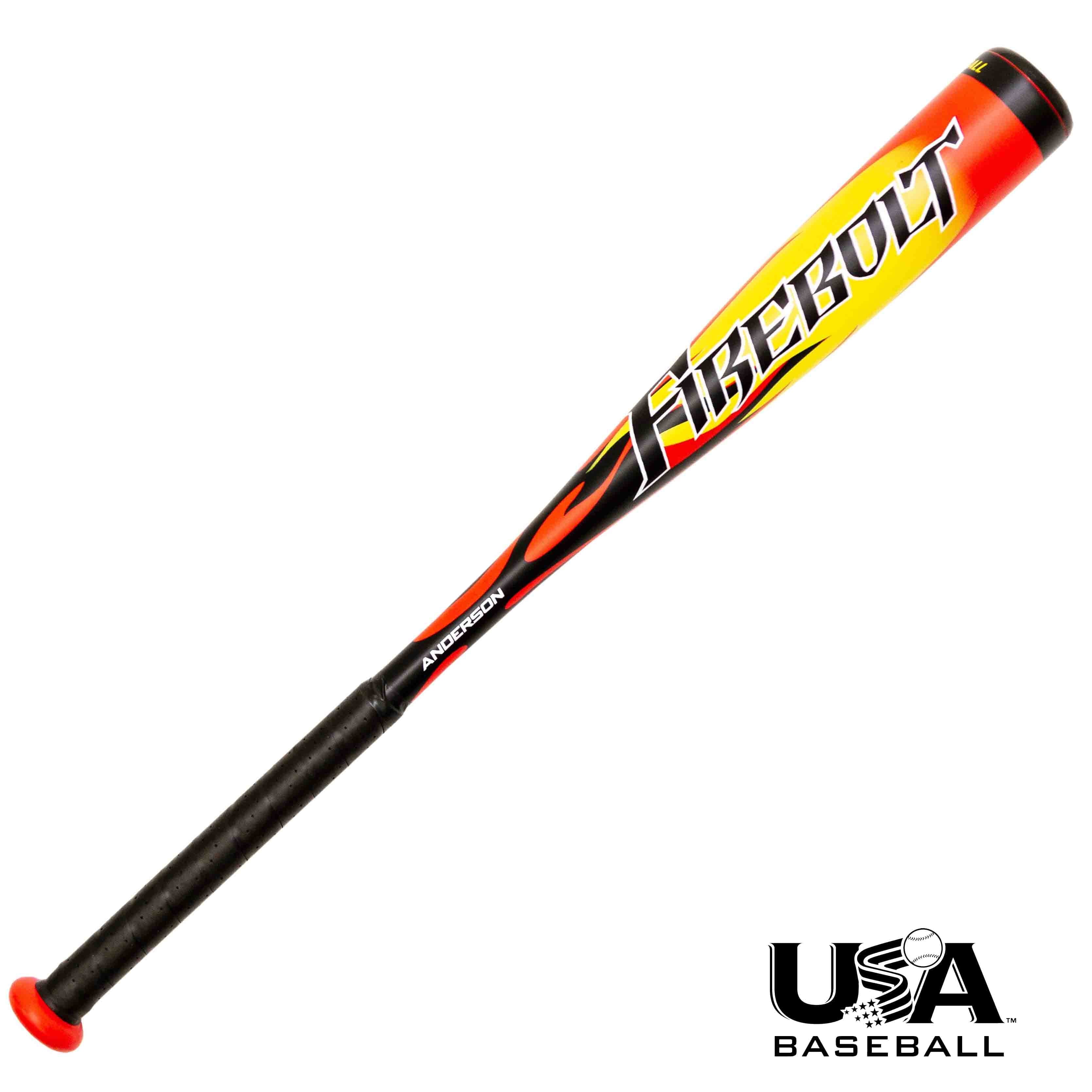 Anderson Bat Company 2019 Firebolt (-13) T-Ball Bat (USABat), tee ball and coach pitch bats: photo from Anderson Bat Company