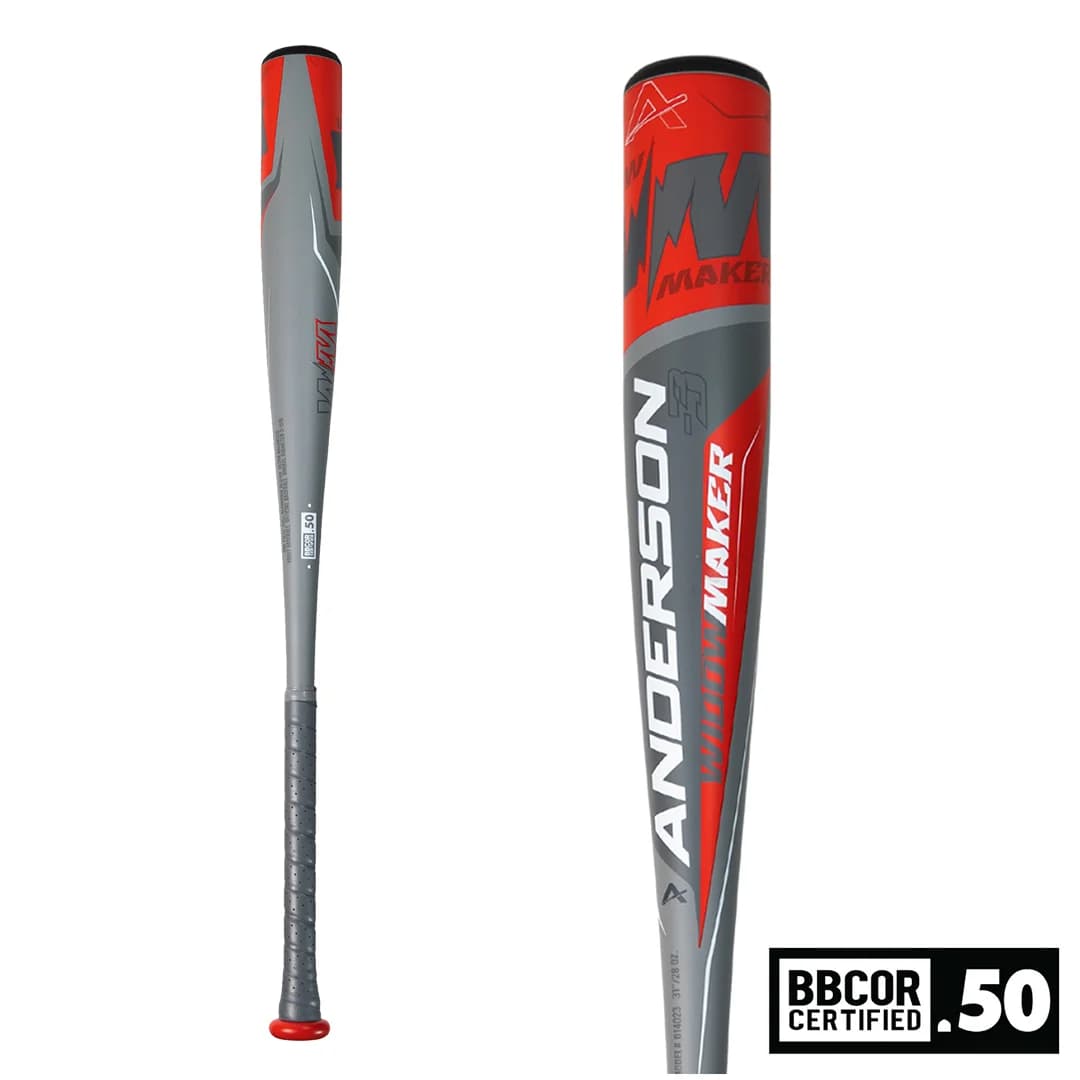 Anderson Bat Company 2023 Widowmaker (-3) BBCOR Baseball Bat, BBCOR bats: photo from Anderson Bat Company