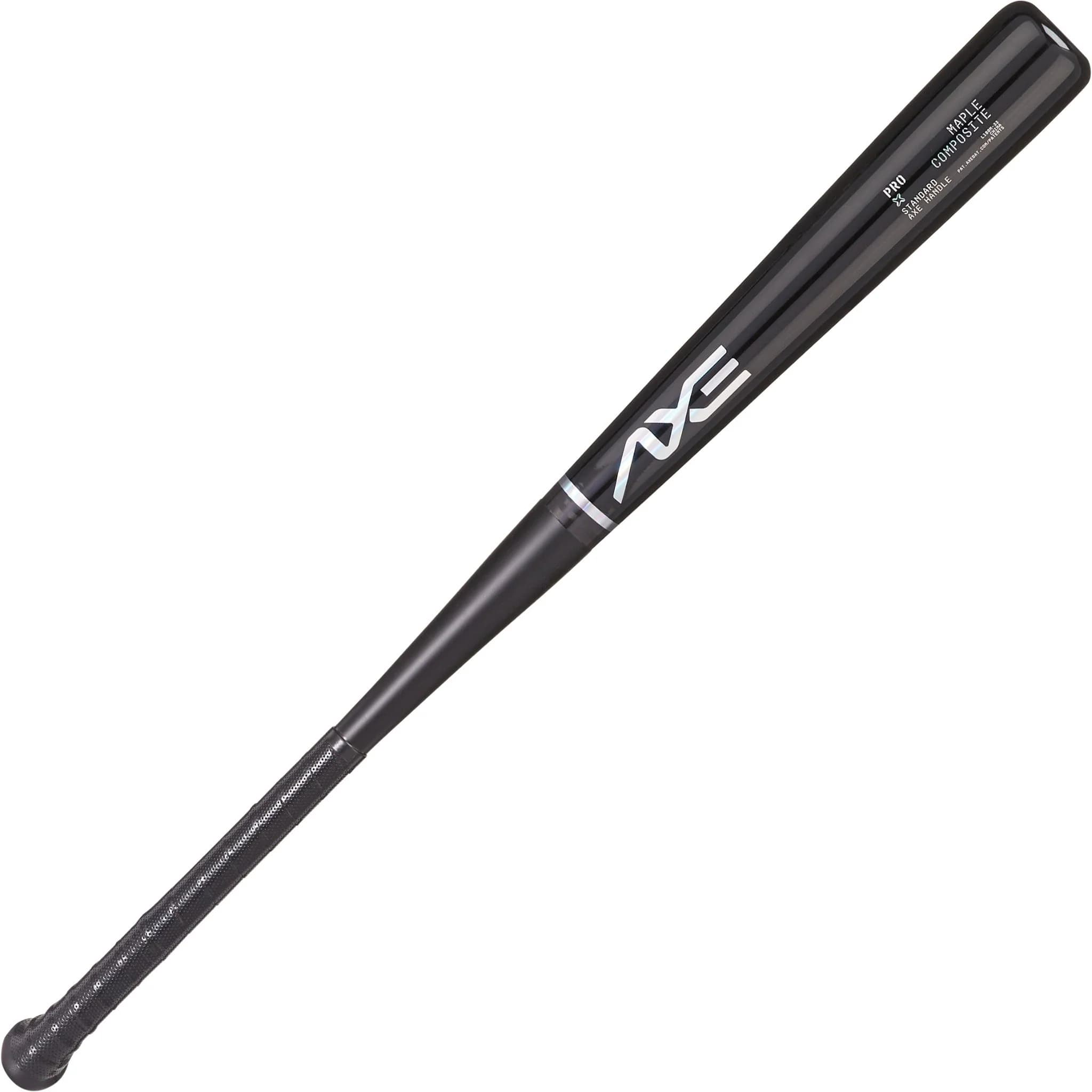 Axe Bat Axe Pro Maple Composite Wood Baseball Bat | Obsidian Black | Axe Handle, game wood bats, adult: photo from Axe Bat