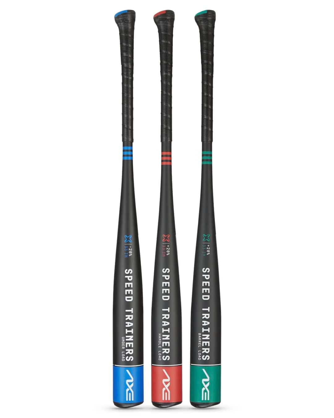 Axe Bat Axe Speed Trainers Bat Set powered by Driveline Baseball, overload and underload sets: photo from Axe Bat