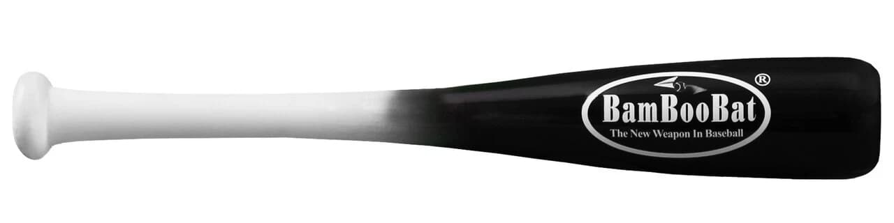 Baseball or Softball 18" - 21" - 23" One Hand Training Bat - BamBooBat - 31 Team Colors - Top & Bottom Hand Training, one-hand bats: photo from BamBooBat