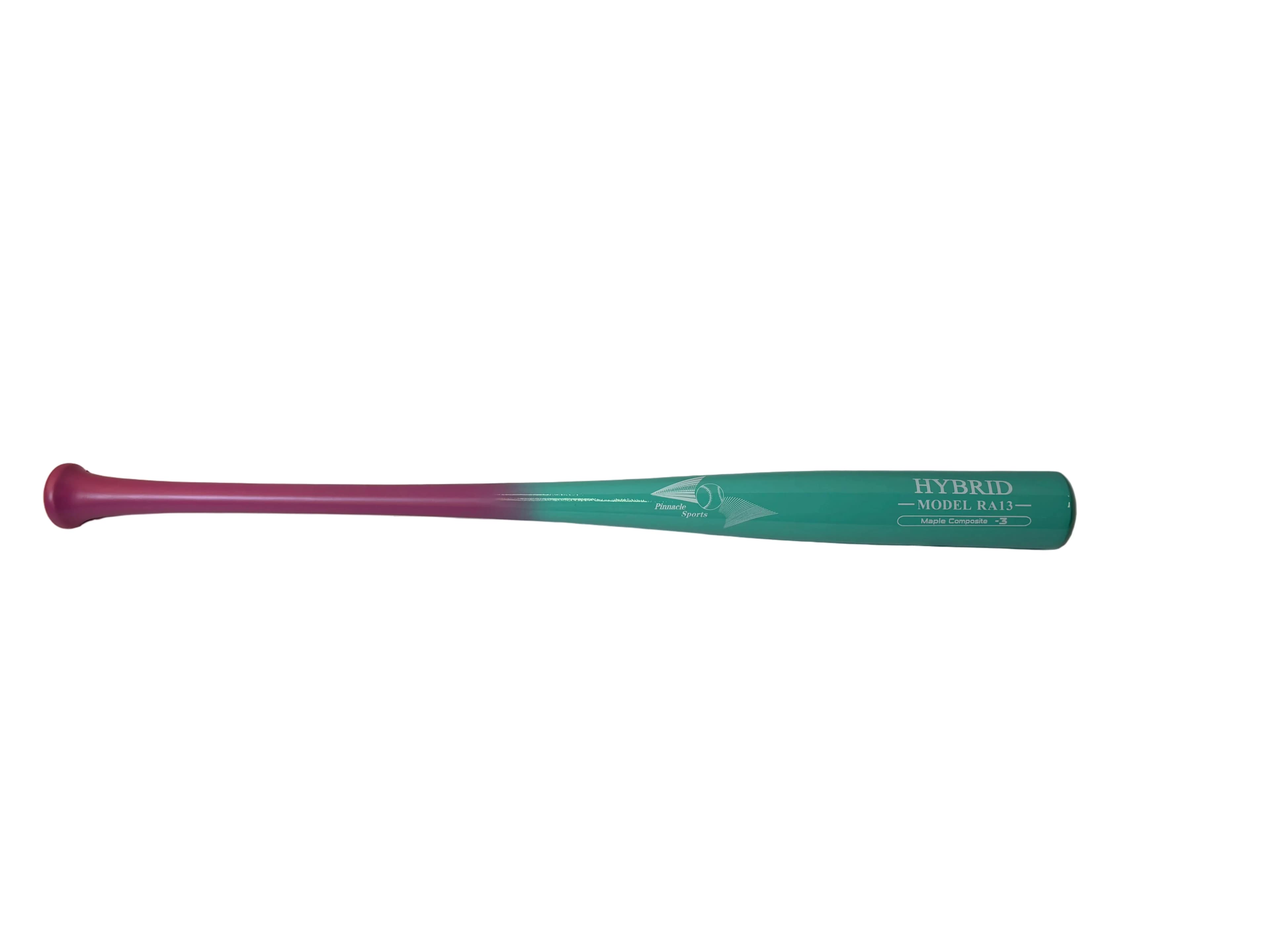 BamBooBat Maple Wood with Bamboo Baseball Bat Hybrid - Pinnacle Sports - 100-Day Warranty, game wood bats, adult: photo from BamBooBat