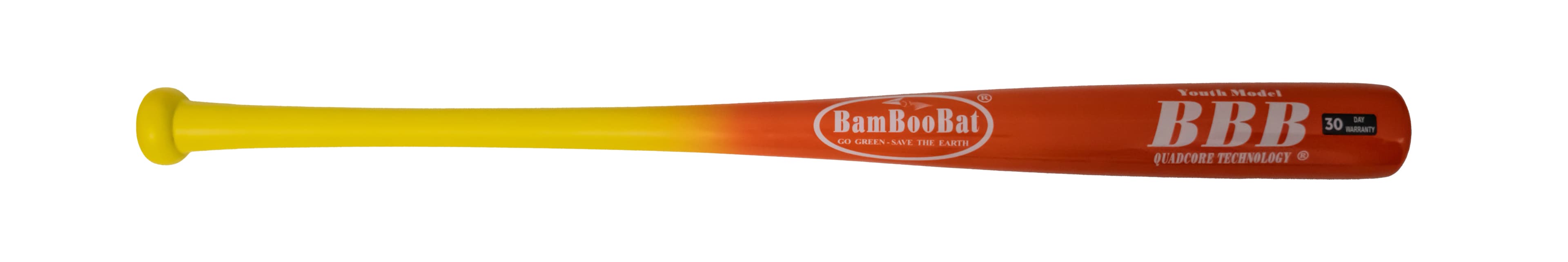 Youth 30 Day Warranty BamBooBat Approximately -7 Drop, game wood bats, youth: photo from BamBooBat