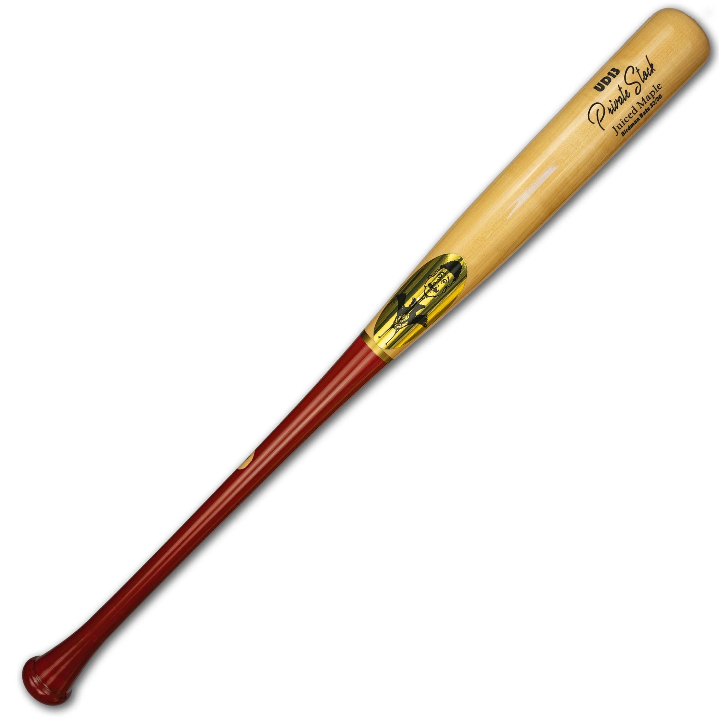 Birdman Bats Juiced Custom UD13, game wood bats, adult: photo from Birdman Bats