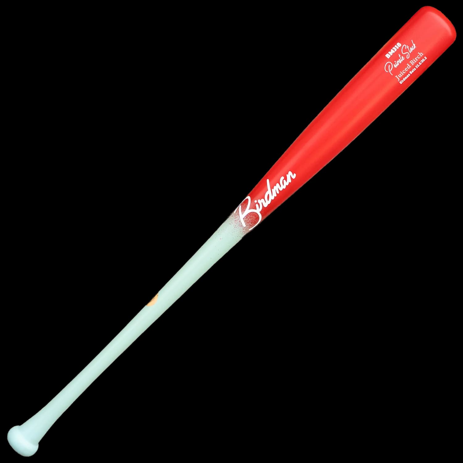 Birdman Bats Juiced Overspray Private Stock BM318, game wood bats, adult: photo from Birdman Bats
