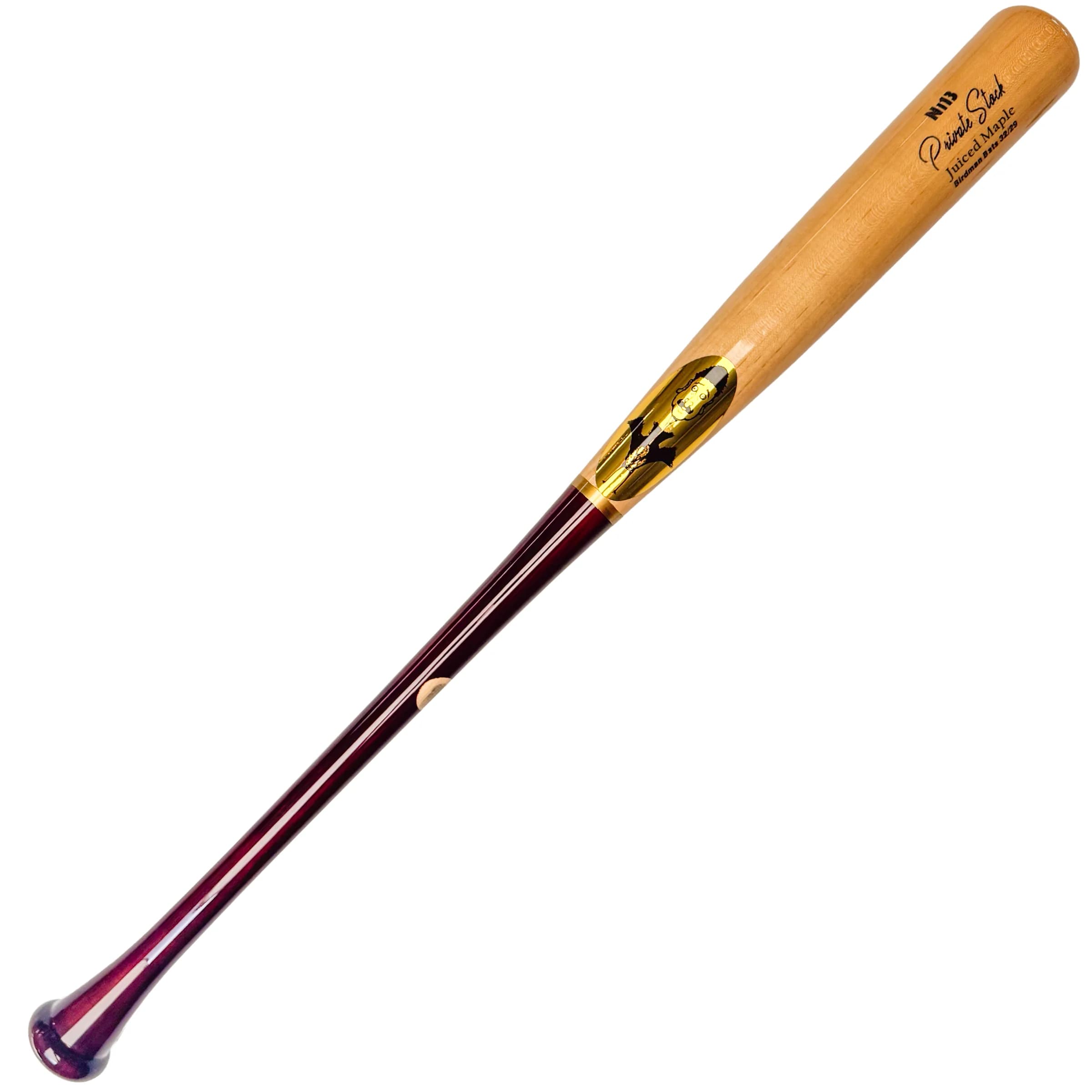 Birdman Bats Juiced Private Stock Ni13, game wood bats, adult: photo from Birdman Bats