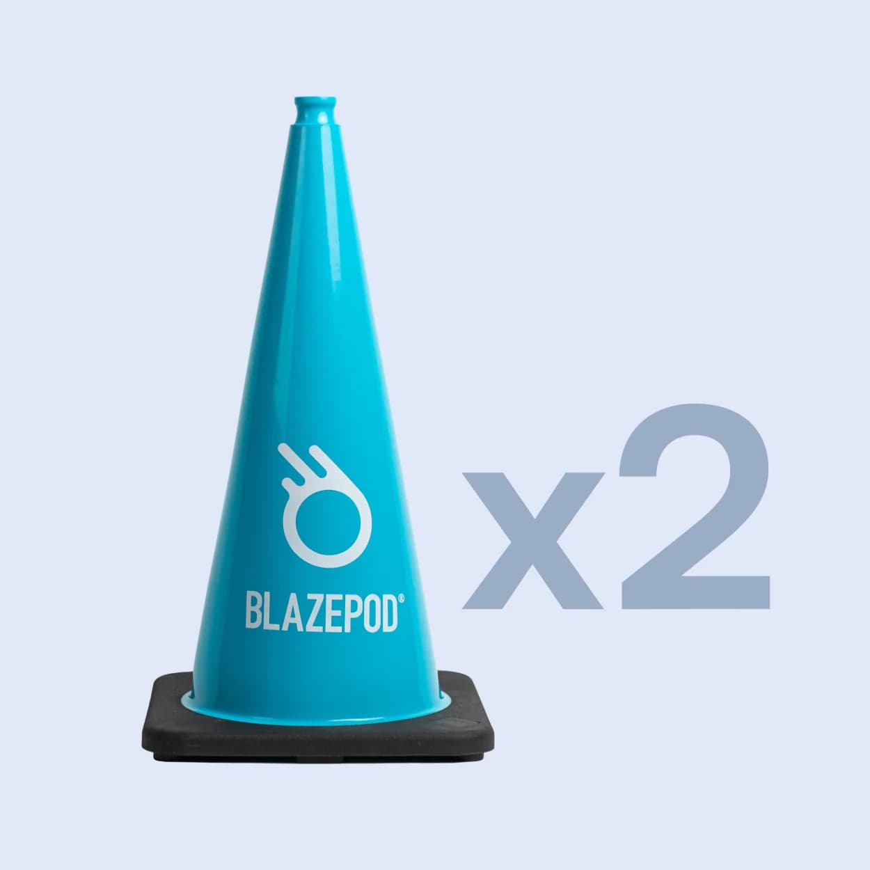 BlazePod XL Cone Duo, reaction light systems: photo from BlazePod
