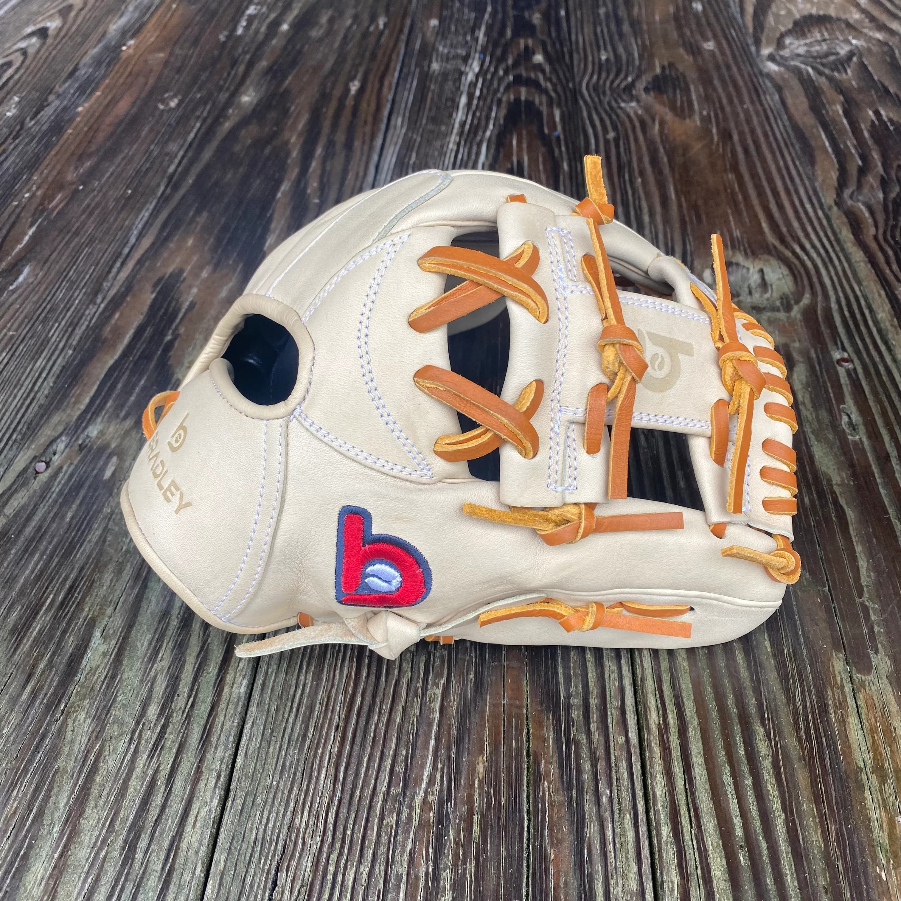 Bradley Gloves I-Web, Next Play Series 26 USA Flag, youth gloves: photo from Bradley Gloves