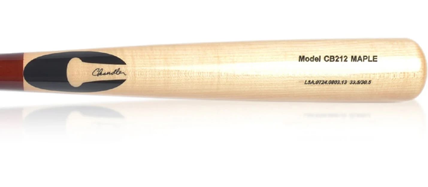 Chandler CB212, game wood bats, adult: photo from Chandler