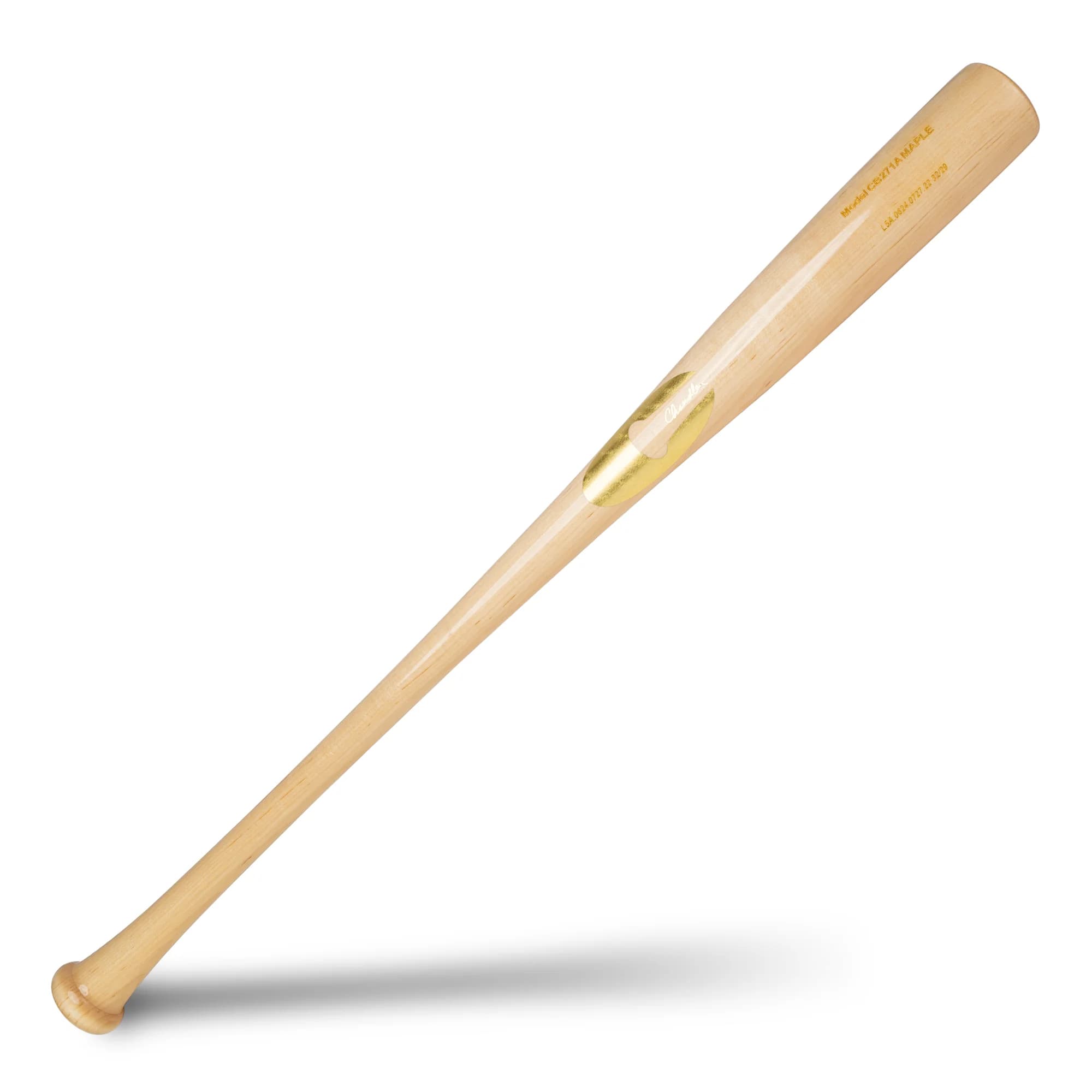 Chandler CB271A (Clear), game wood bats, adult: photo from Chandler