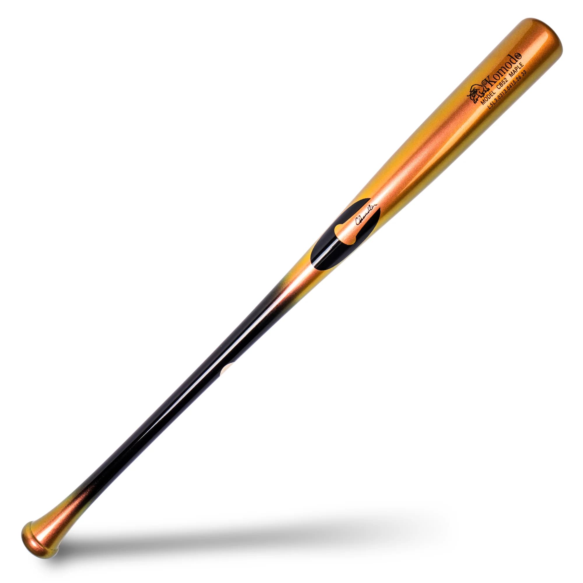 Chandler CB52 (Komodo Series), game wood bats, adult: photo from Chandler