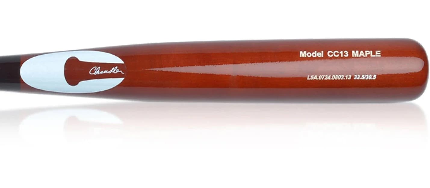 Chandler CC13A, game wood bats, adult: photo from Chandler