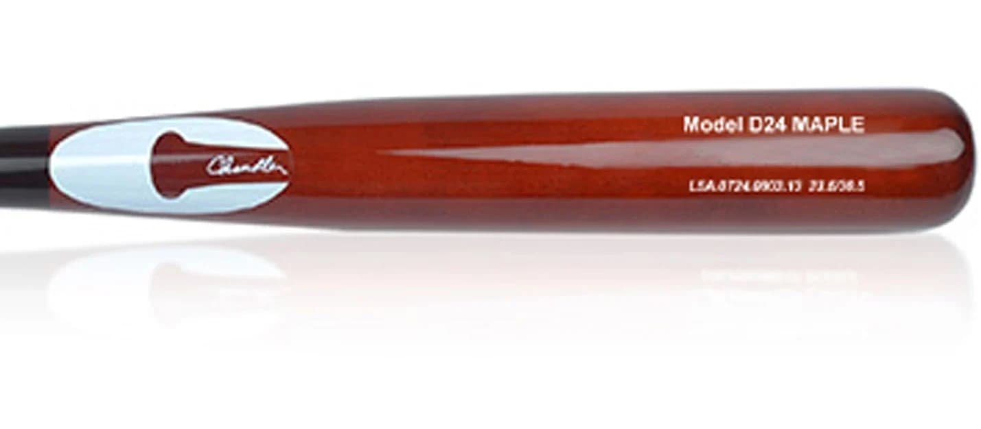 Chandler D24, game wood bats, adult: photo from Chandler