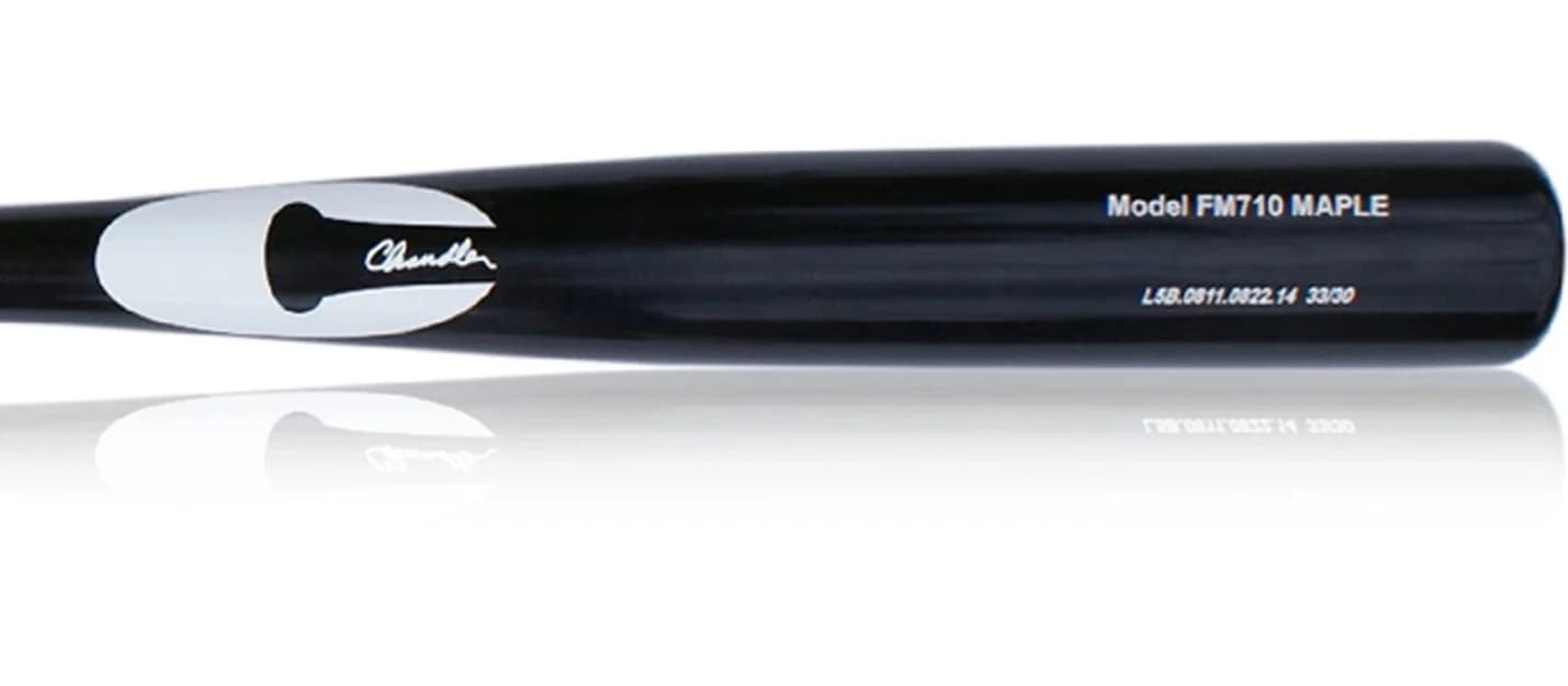 Chandler FM710, game wood bats, adult: photo from Chandler