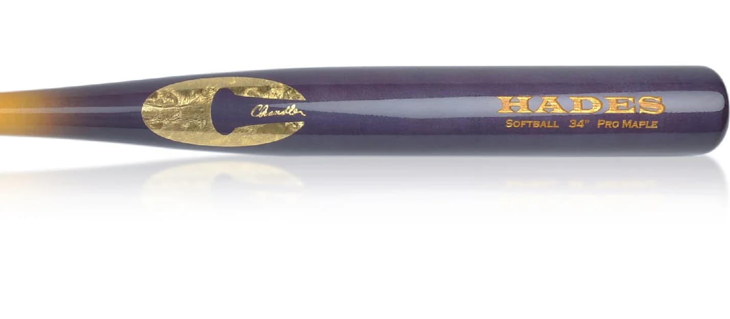 Chandler Hades, game wood bats, adult: photo from Chandler