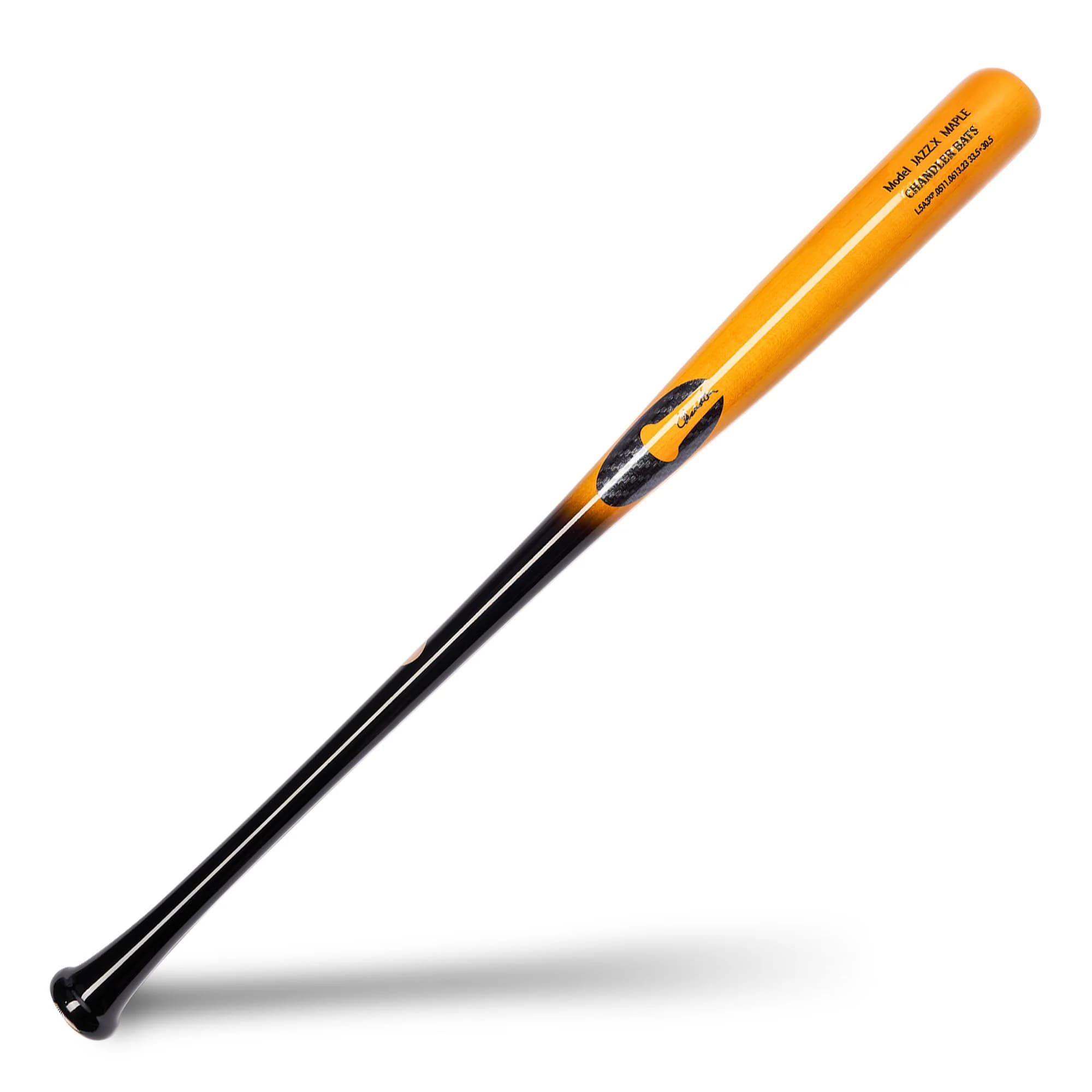 Chandler JAZZ.X XP (Black/Citrine), game wood bats, adult: photo from Chandler
