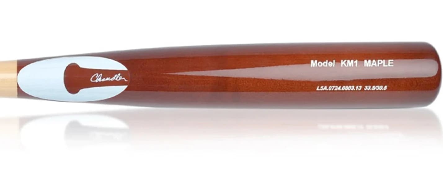 Wood bats: Chandler KM1