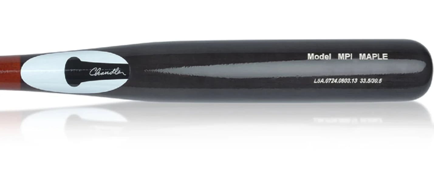Chandler MP1A, game wood bats, adult: photo from Chandler