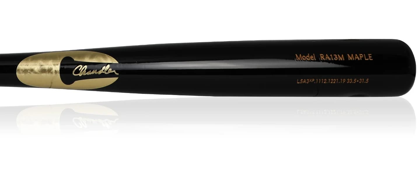 Chandler RA13M, game wood bats, adult: photo from Chandler