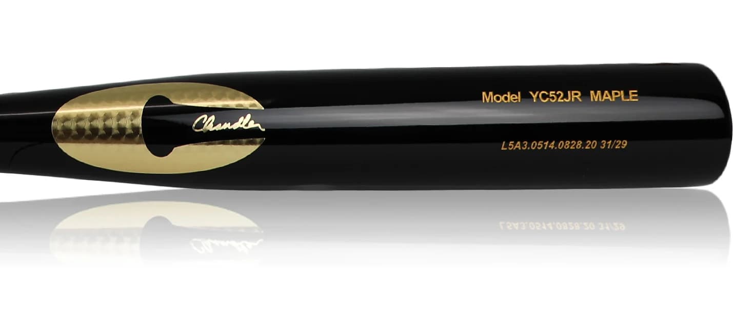 Chandler YC52JR, game wood bats, adult: photo from Chandler
