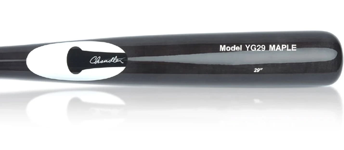Chandler YG "Young Gun", game wood bats, youth: photo from Chandler