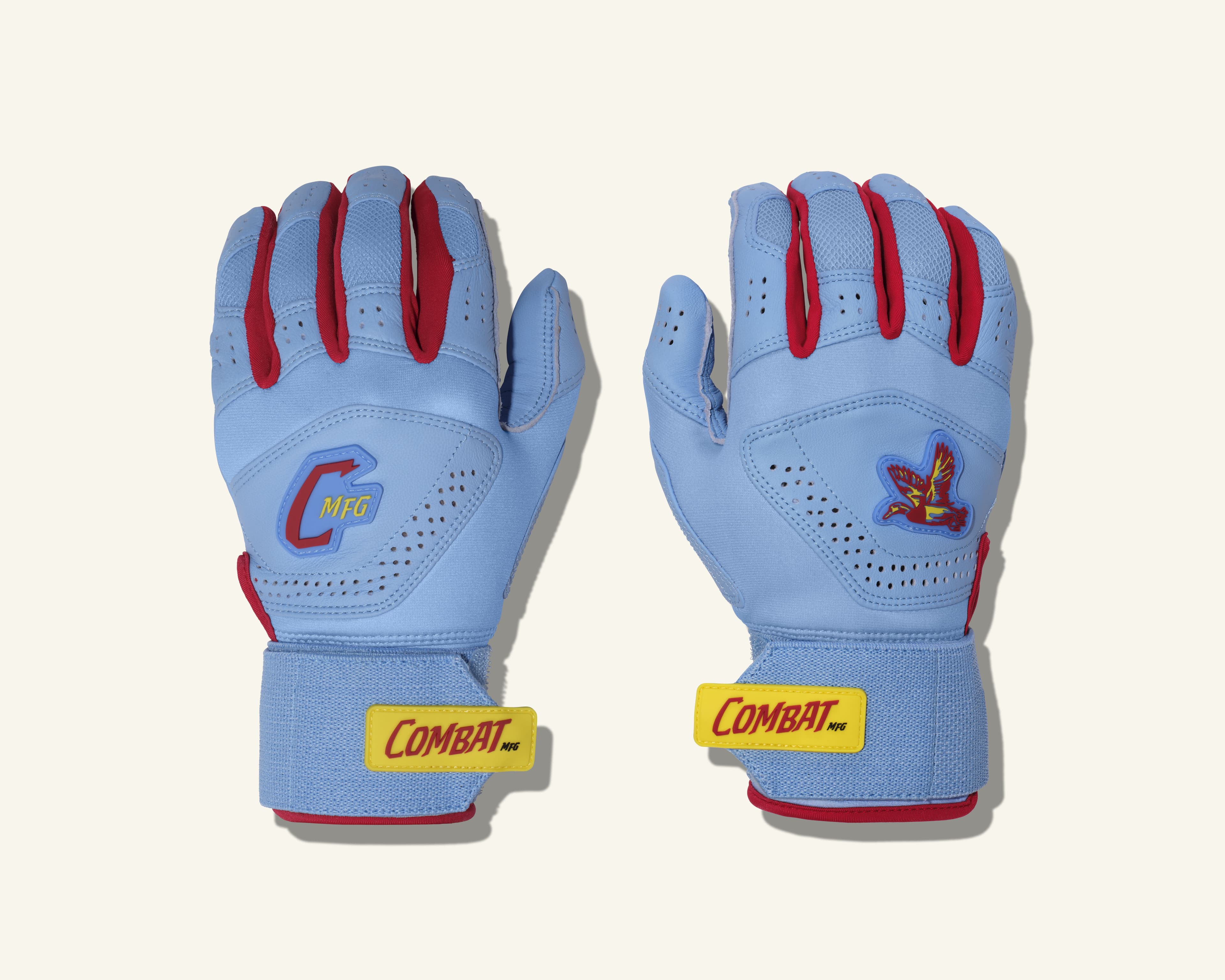 Combat MFG Outdoor Long Strap Batting Gloves, batting gloves: photo from Combat MFG