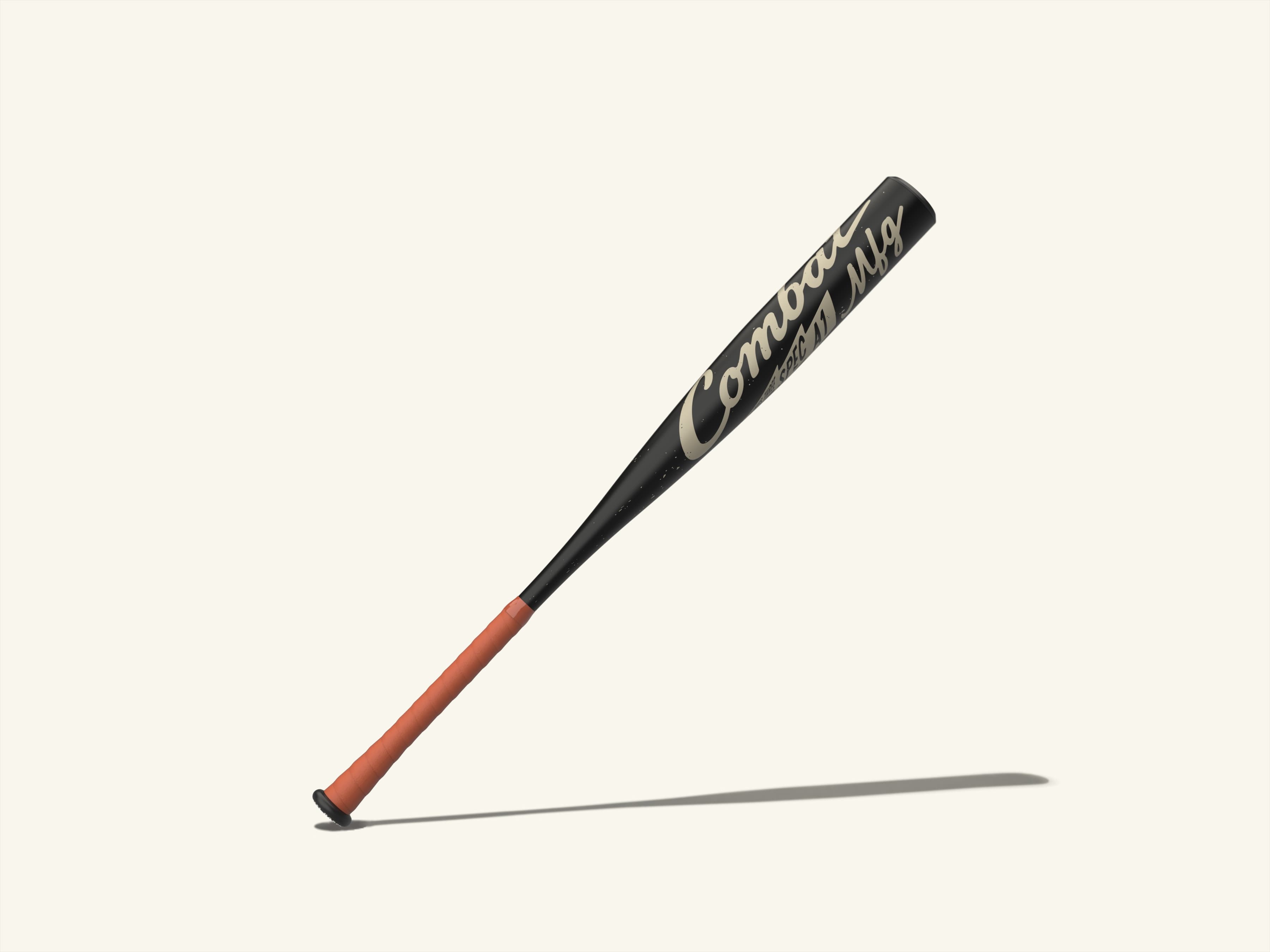 Combat MFG Steel Horses "Iron Sharpens Iron" Spec A-1 BBCOR Bat, BBCOR bats: photo from Combat MFG