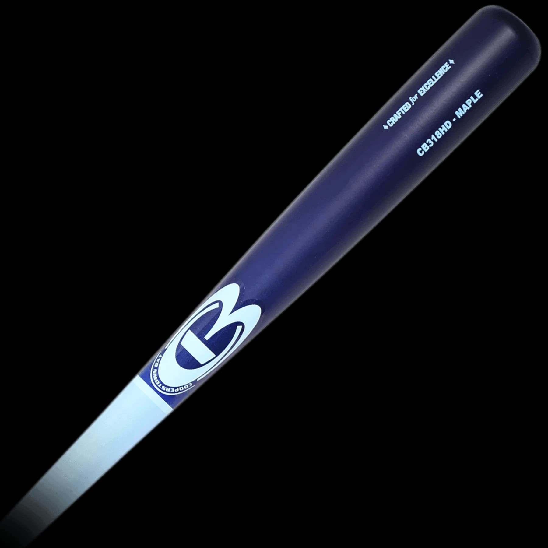Cooperstown Bat Co. CB318HD Maple Pro Wood Baseball Bat, game wood bats, adult: photo from Cooperstown Bat Co.