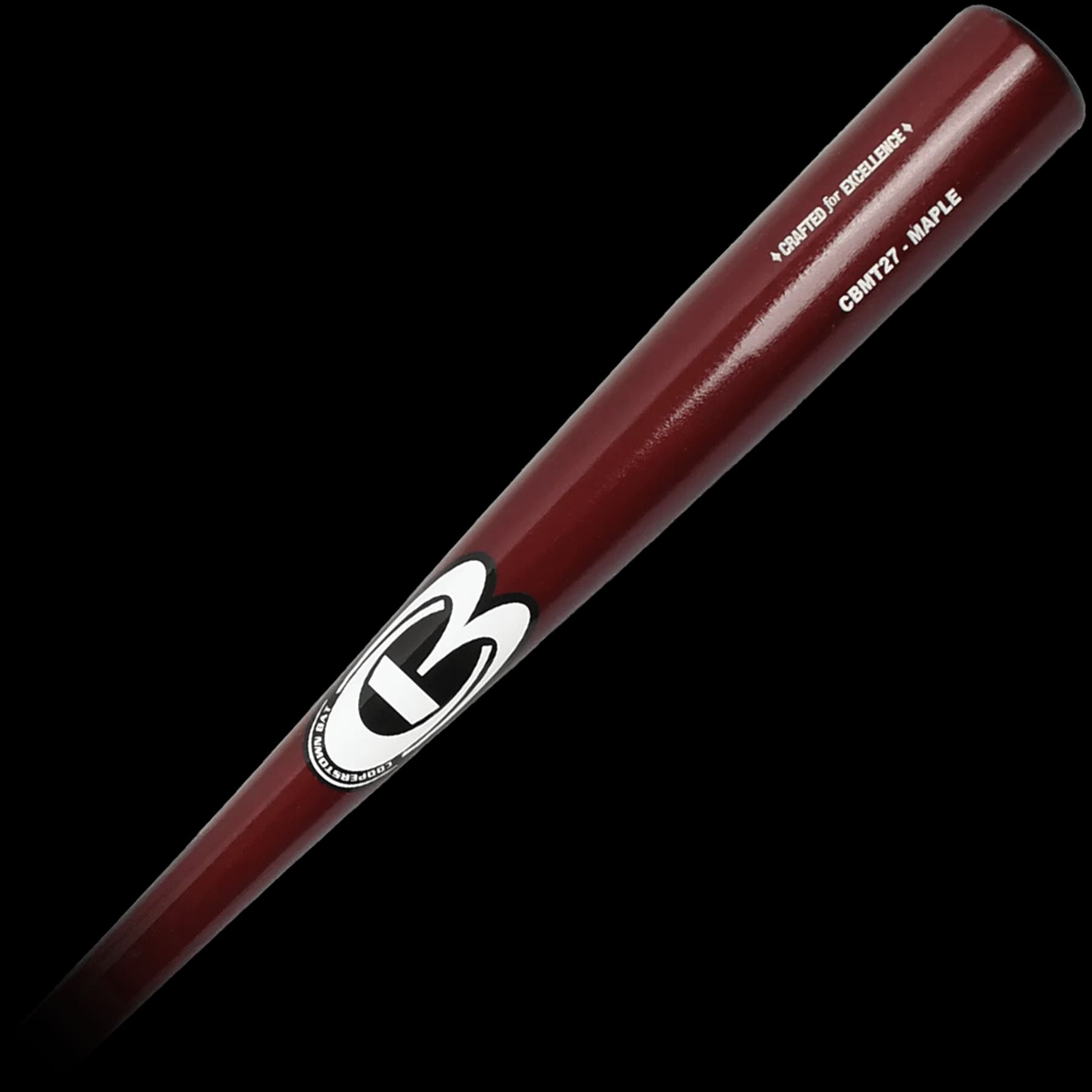 Cooperstown Bat Co. CBMT27 – Maple Pro Wood Baseball Bat, game wood bats, adult: photo from Cooperstown Bat Co.