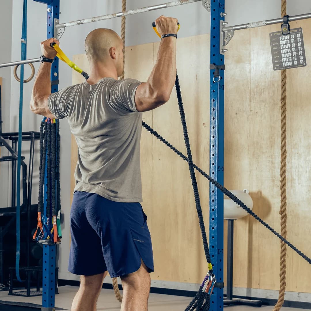 Crossover Symmetry CS Bundle, arm care bands and tubing: photo from Crossover Symmetry