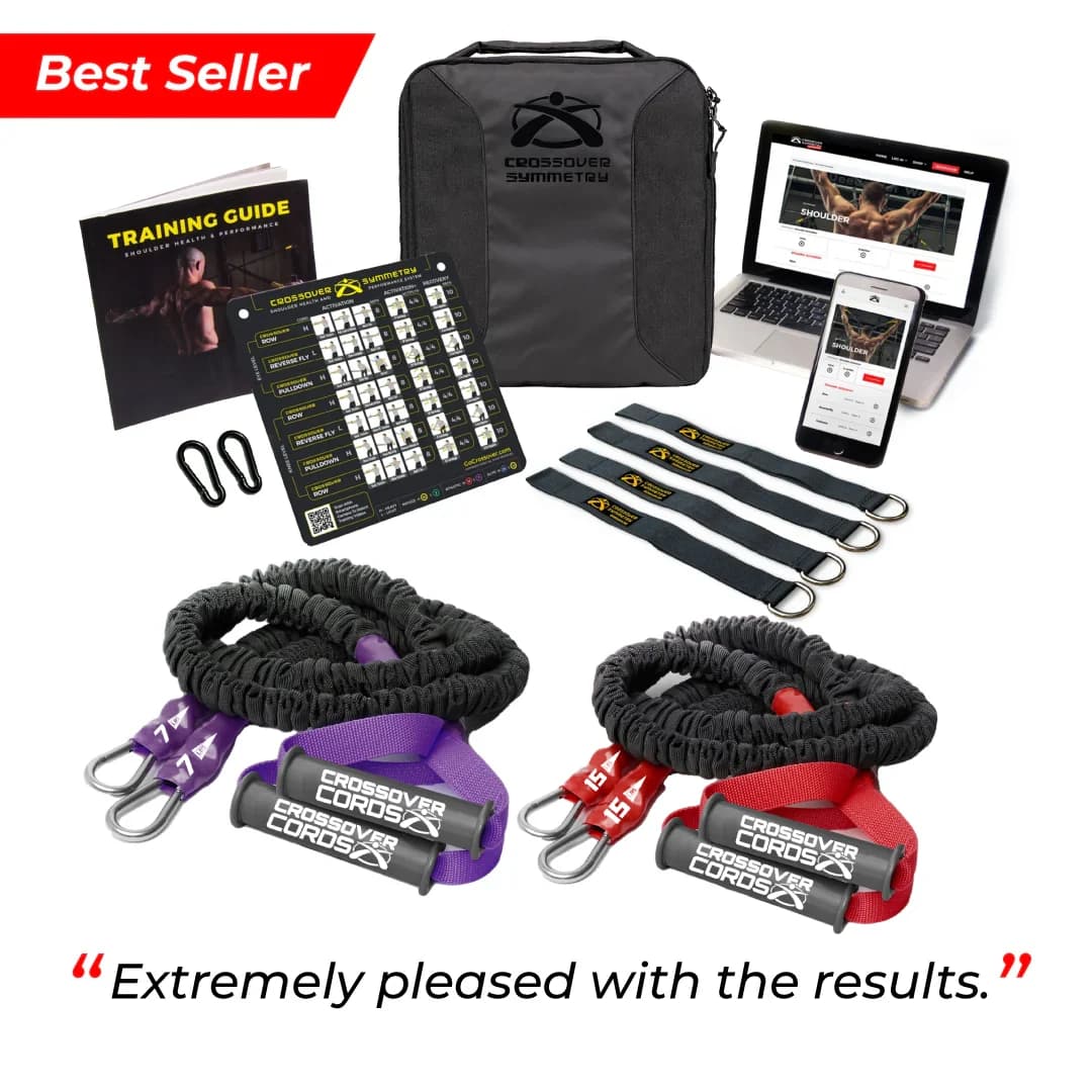 Crossover Symmetry Shoulder Package, arm care bands and tubing: photo from Crossover Symmetry