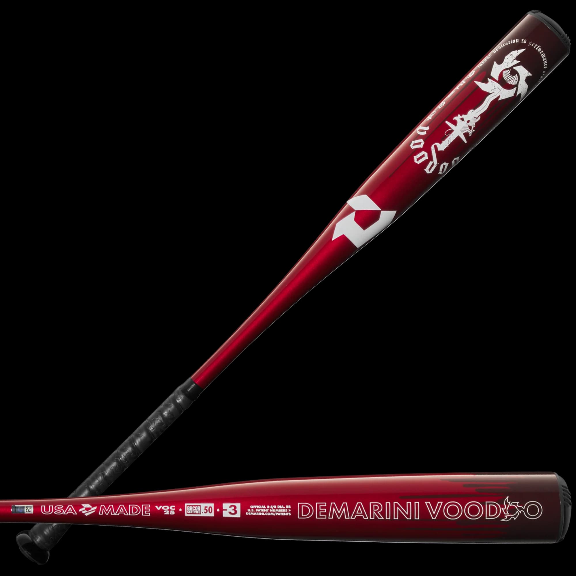 2025 DeMarini Voodoo® One (-3) BBCOR Baseball Bat, BBCOR bats: photo from DeMarini