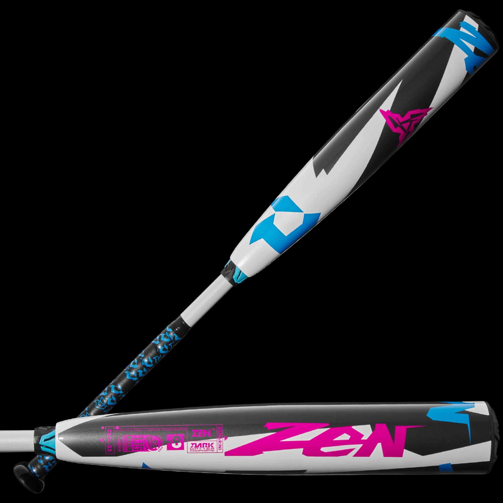2025 DeMarini Zen (-8) USSSA Baseball Bat, USSSA bats: photo from DeMarini