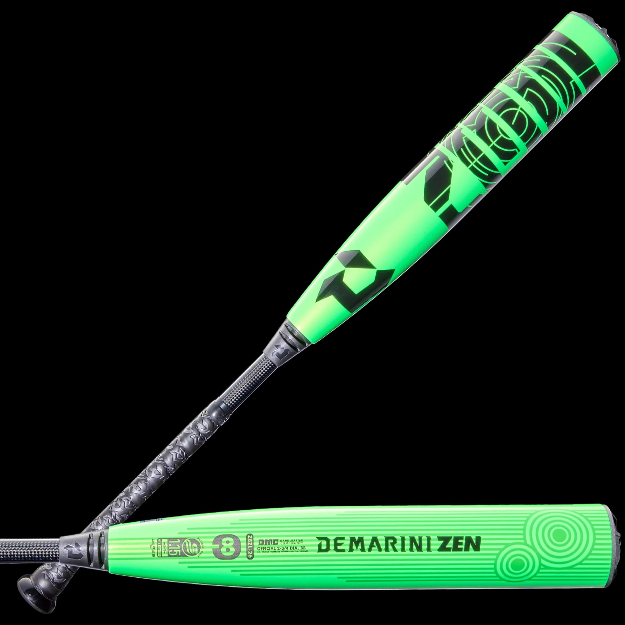 2026 DeMarini Zen (-8) 2 ¾” USSSA Baseball Bat, USSSA bats: photo from DeMarini