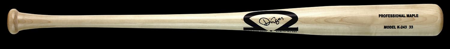 Dinger Bats K-243, game wood bats, youth: photo from Dinger Bats