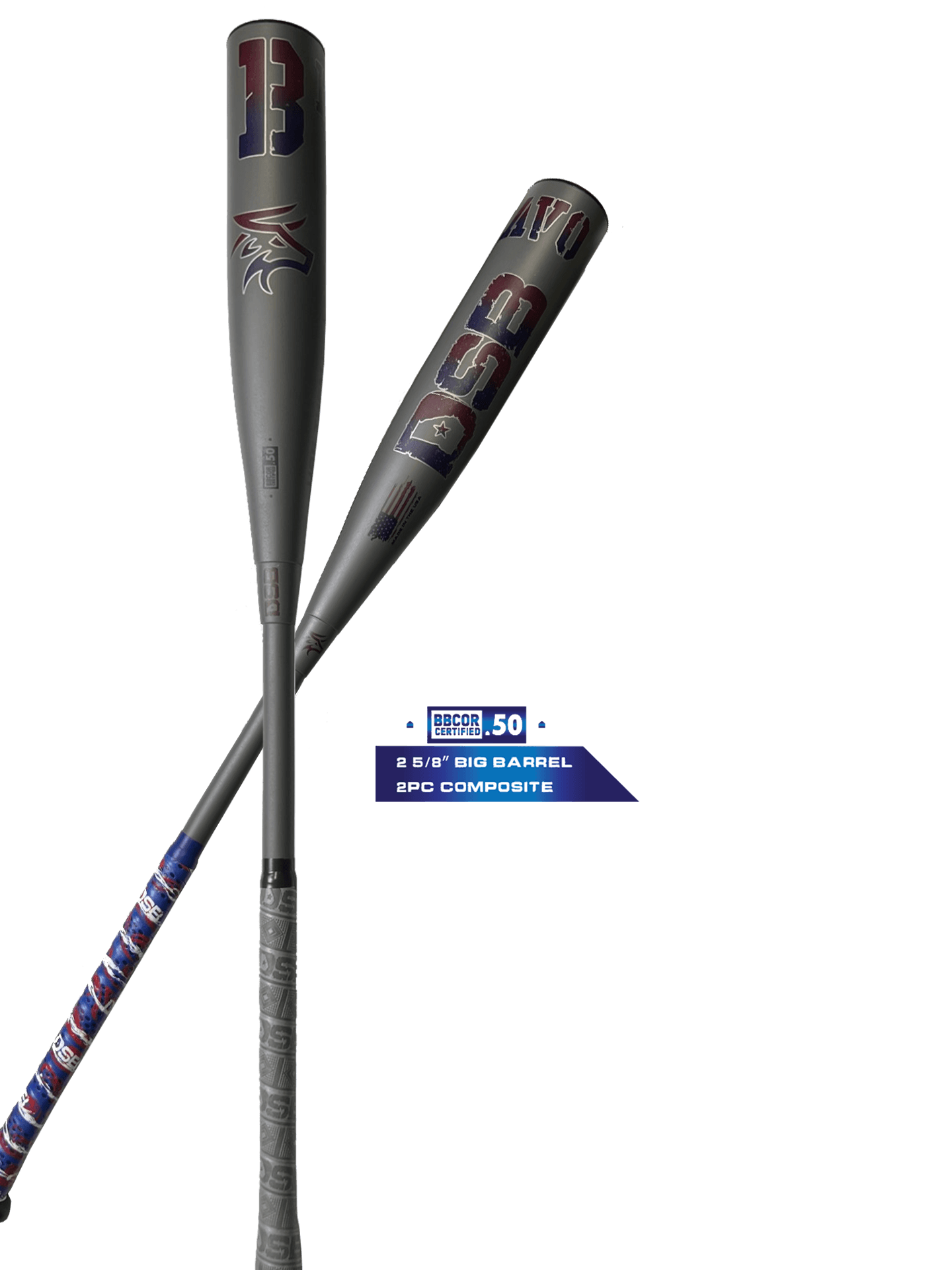 Dirty South Bats DSB Bravo BBCOR, BBCOR bats: photo from Dirty South Bats