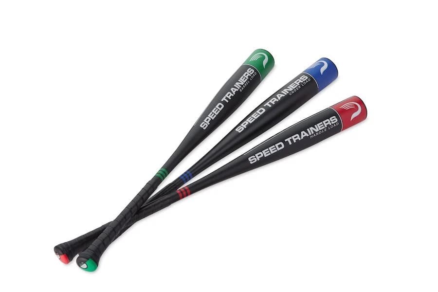 Driveline Baseball Driveline Bat Speed Trainers, overload and underload sets: photo from Driveline Baseball