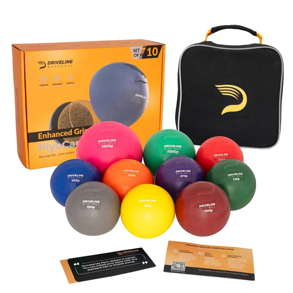 Driveline Baseball Driveline Enhanced Grip PlyoCare® Balls, plyo balls: photo from Driveline Baseball