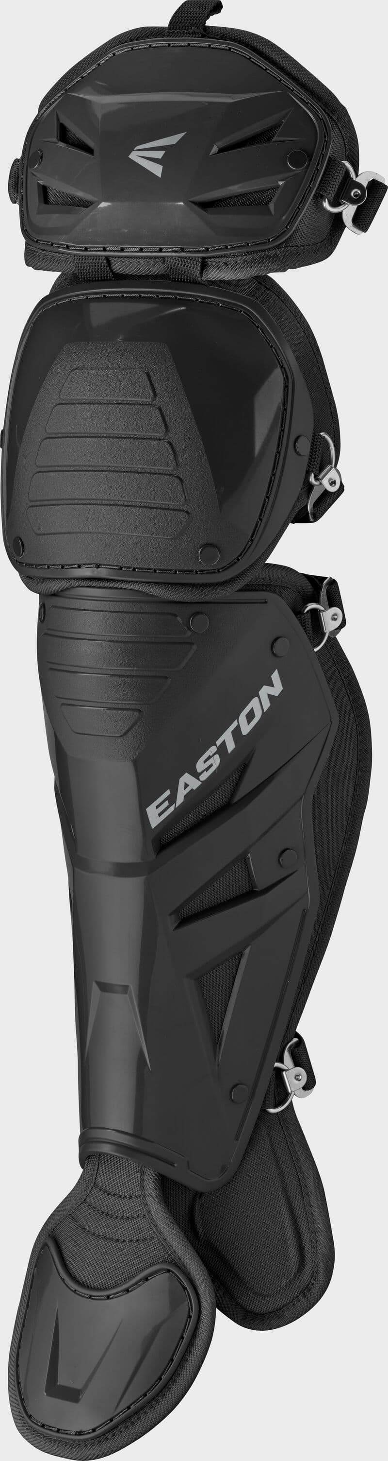 Easton Phenom Leg Guards, catcher's gear: photo from Easton