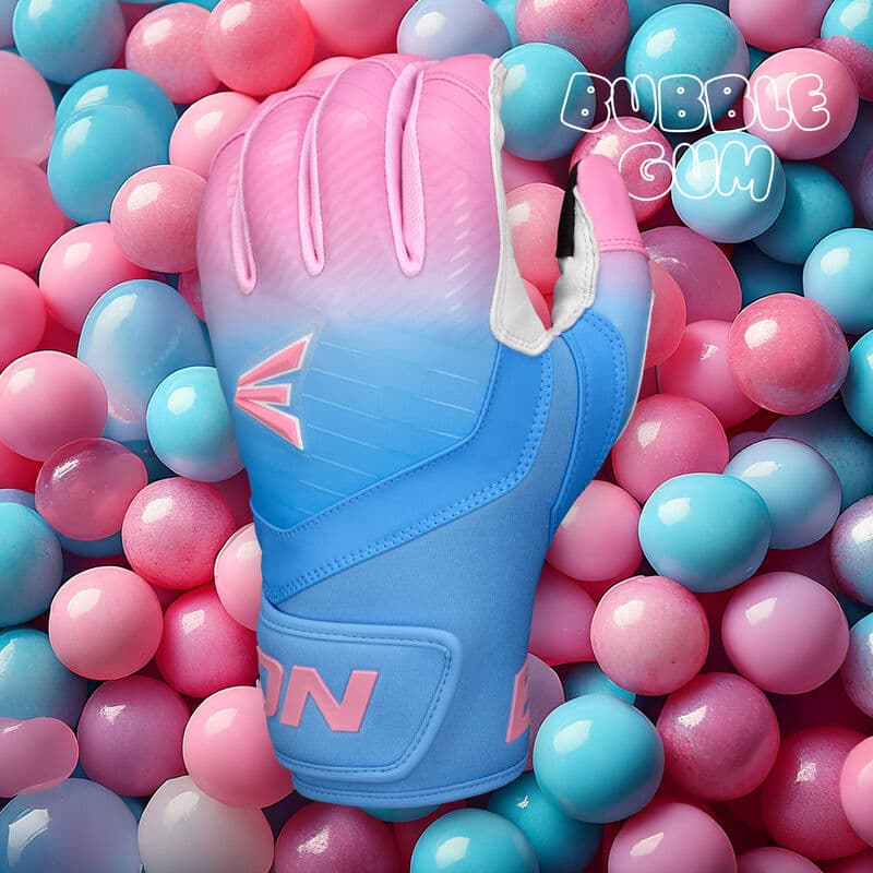Easton Walk-Off Ethos Bubblegum Batting Gloves, Adult & Youth Sizes, batting gloves: photo from Easton
