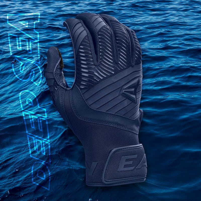 Easton Walk-Off Ethos Deep Sea Batting Gloves, Adult & Youth Sizes, batting gloves: photo from Easton