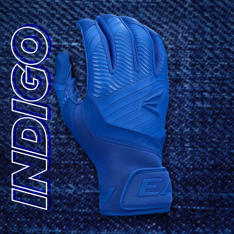 Easton Walk-Off Ethos Indigo Batting Gloves, Adult & Youth Sizes, batting gloves: photo from Easton