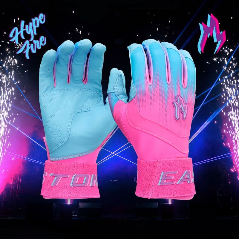Easton Walk-Off Ethos Locked-In Fire Batting Gloves, Adult & Youth Sizes, batting gloves: photo from Easton