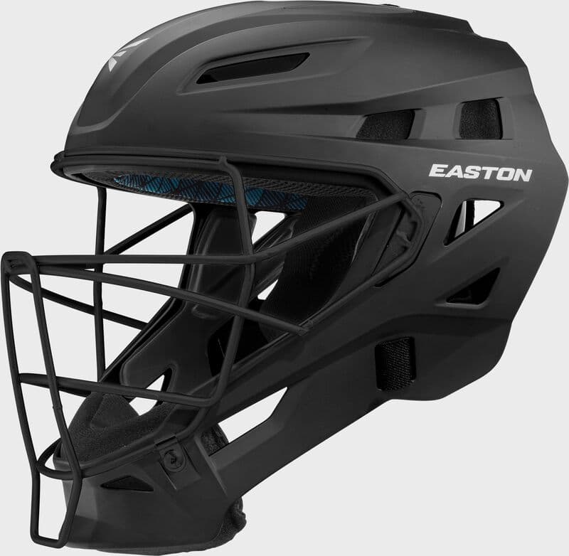 Easton Elite X Catcher's Helmet, catcher's gear: photo from Easton