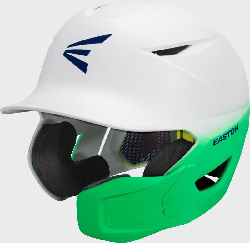 Easton Special Edition Elite Max Batting Helmet With Universal Jaw Guard, batting helmets and guards: photo from Easton