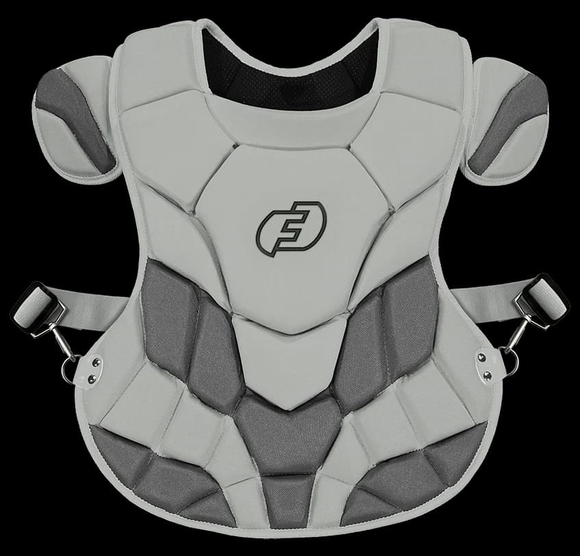 Force3 Pro Gear FORCE3 Defender Two-Tone Catcher Chest Protector | Meets NOCSAE, catcher's gear: photo from Force3 Pro Gear