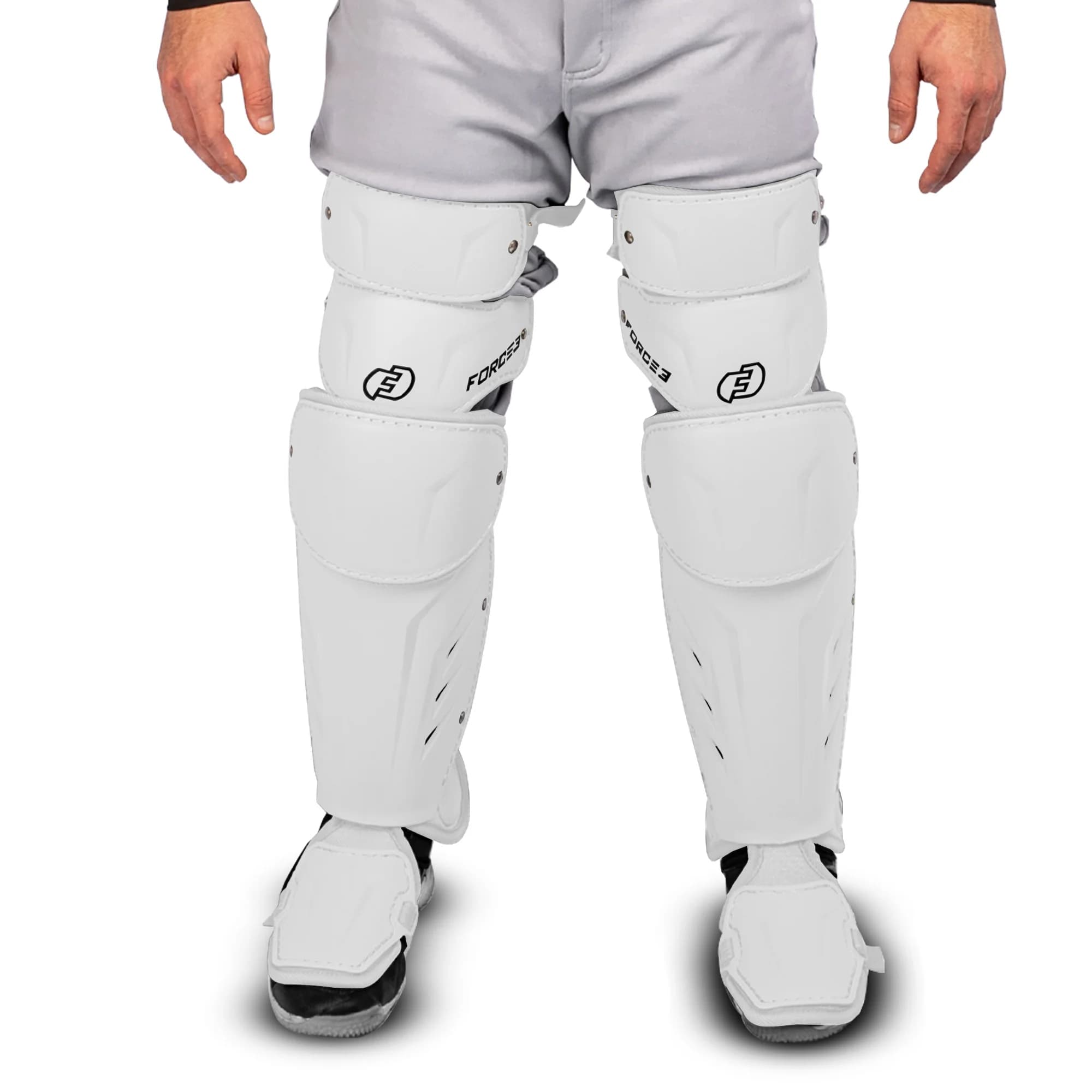 Force3 Pro Gear FORCE3 XS3® Pro Leg Guards - Adult, catcher's gear: photo from Force3 Pro Gear