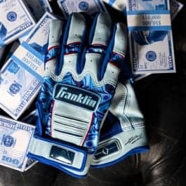 Franklin Sports Cold Cash Limited Edition Michael Harris CFX® Pro Batting Glove, batting gloves: photo from Franklin Sports