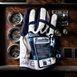 Franklin Sports Emerald City - Limited Edition Cal Raleigh CFX® Batting Glove, batting gloves: photo from Franklin Sports