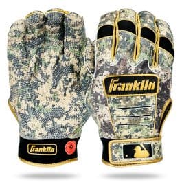 Franklin Sports MLB® 2025 Armed Forces CFX Pro - Adult Medium - Forest Green - Batting Gloves, batting gloves: photo from Franklin Sports